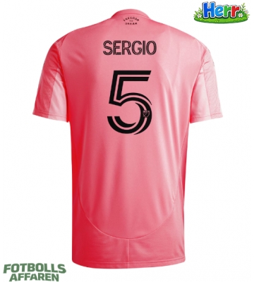 Inter Miami Sergio Busquets #5 Hemmatröja 2025-26 Kortärmad